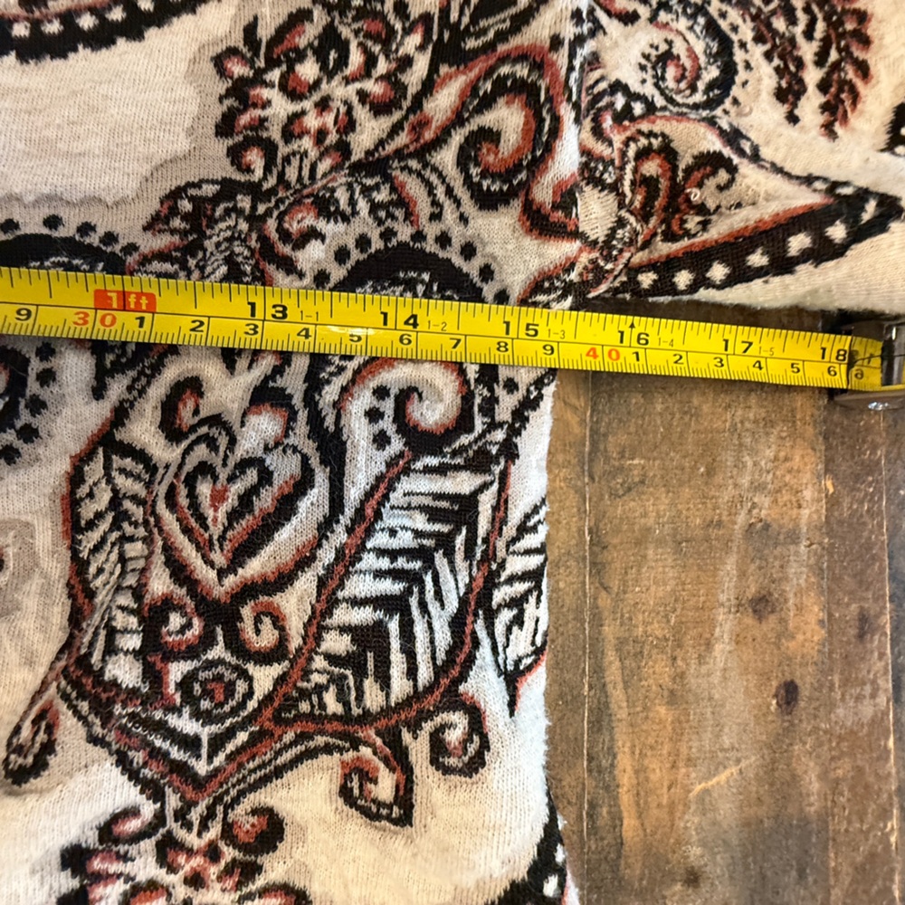 Free People White, Black, and Brown Boho Sweater Skirt and Dress Set - Picture 9 of 12